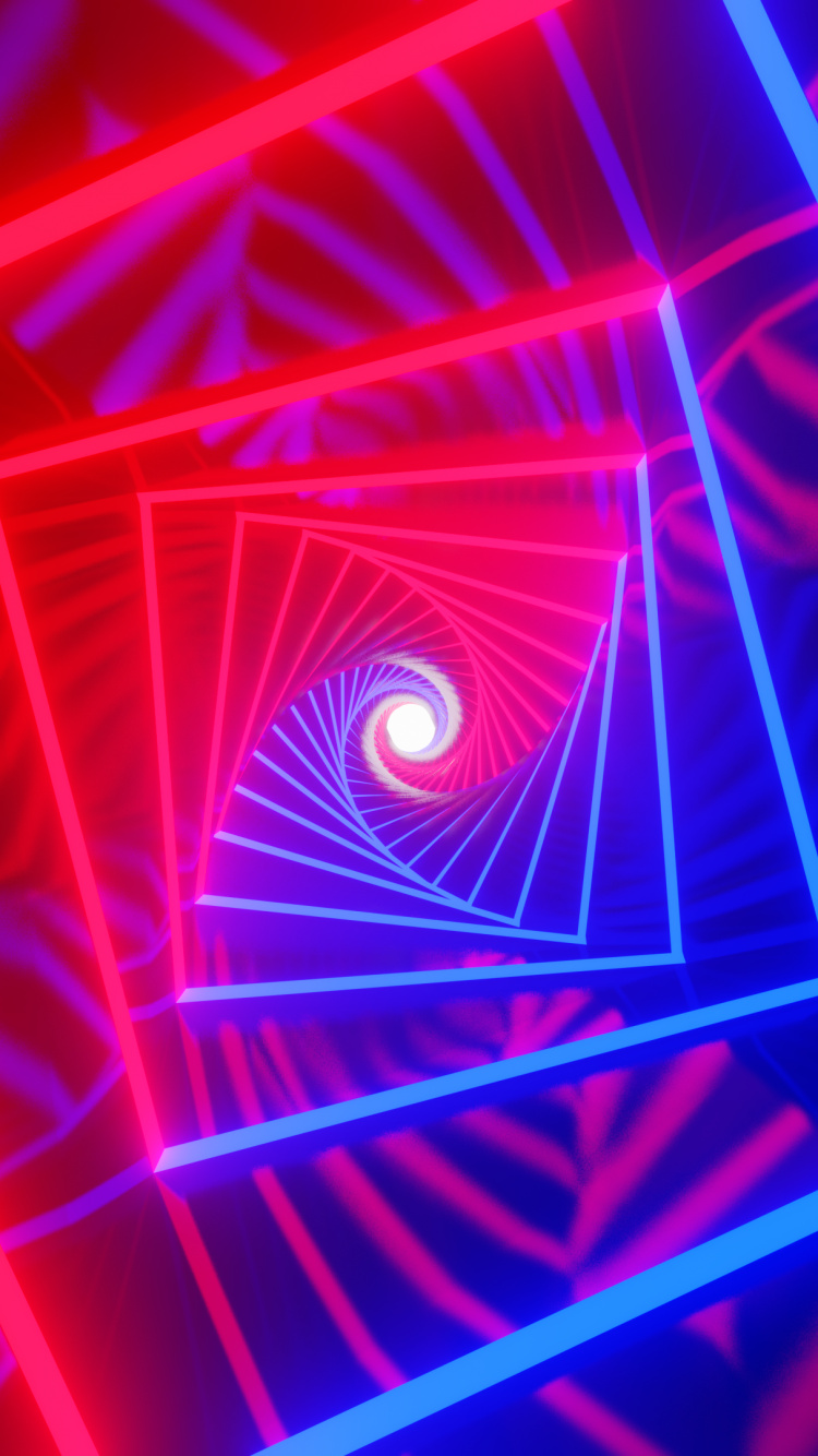 Laser, Neon Squares, Colorfulness, Light, Blue. Wallpaper in 750x1334 Resolution