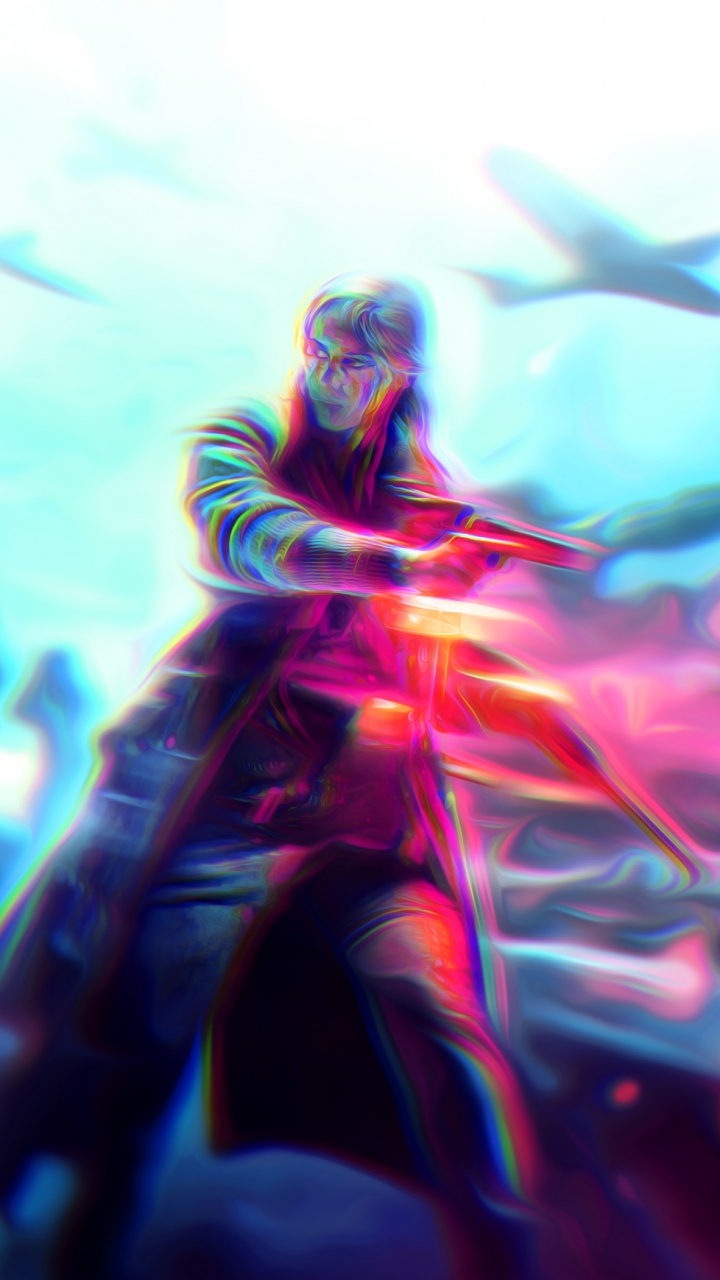 Champ de Bataille 1, Blue, Performance, Electronic Arts, Ciel. Wallpaper in 720x1280 Resolution