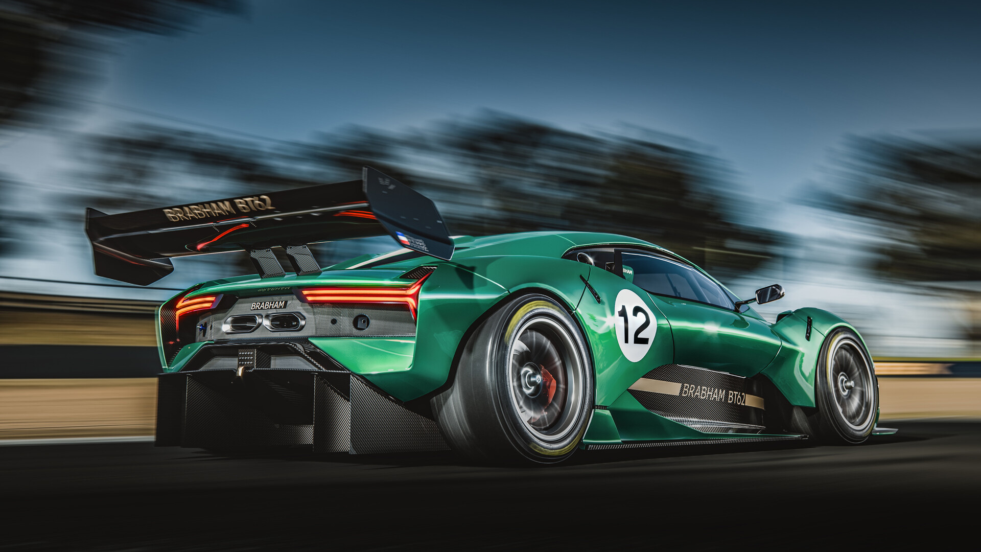 Brabham Bt, Brabham BT62, Brabham, Auto Racing, Pneu. Wallpaper in 1920x1080 Resolution