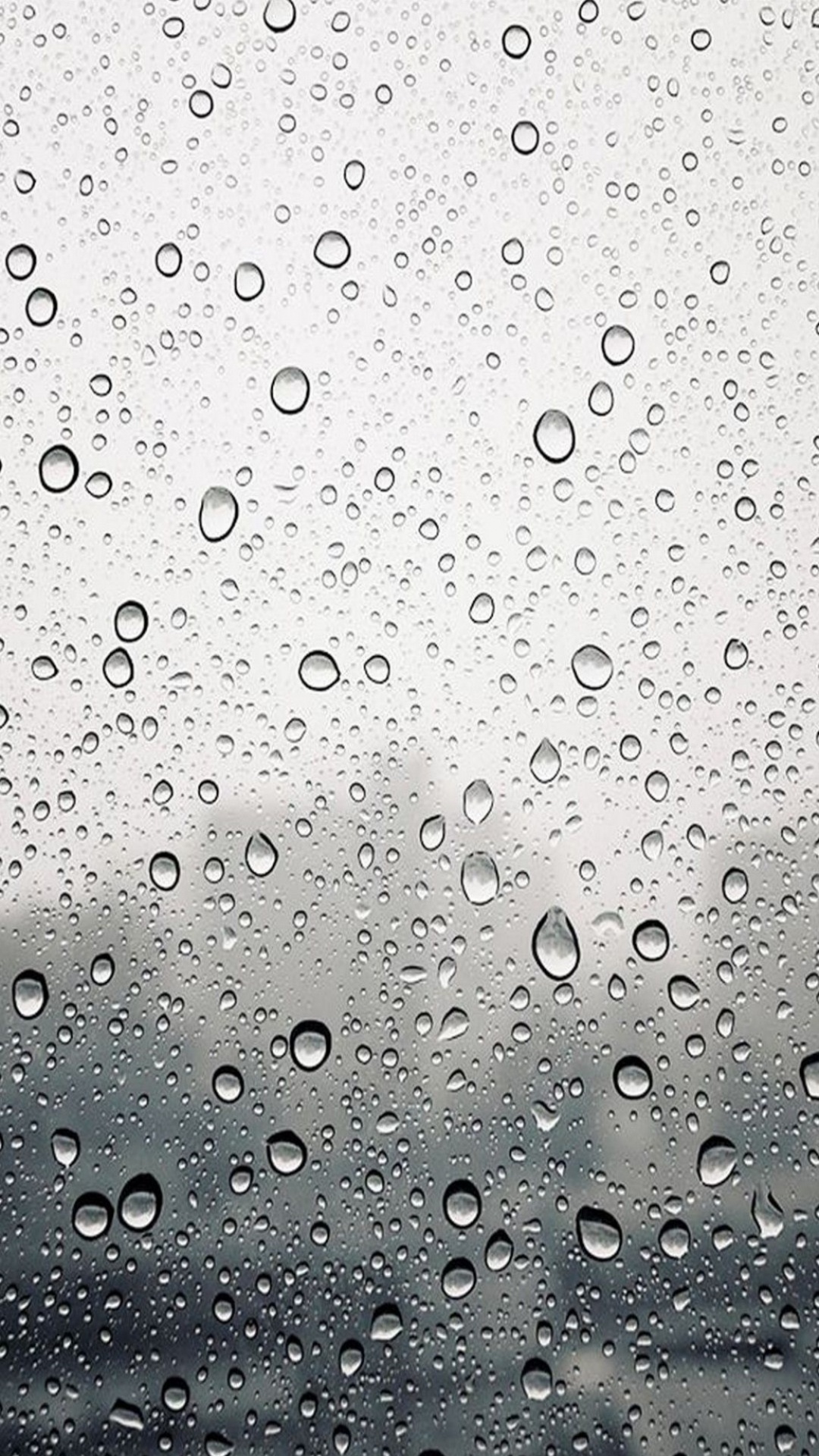 Gotas de Agua Sobre Vidrio Transparente. Wallpaper in 1080x1920 Resolution