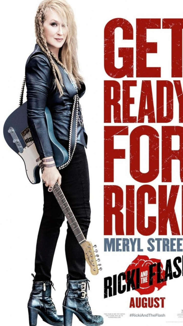 Meryl Streep, Poster, Albumcover, Berühmtheit, Film. Wallpaper in 750x1334 Resolution