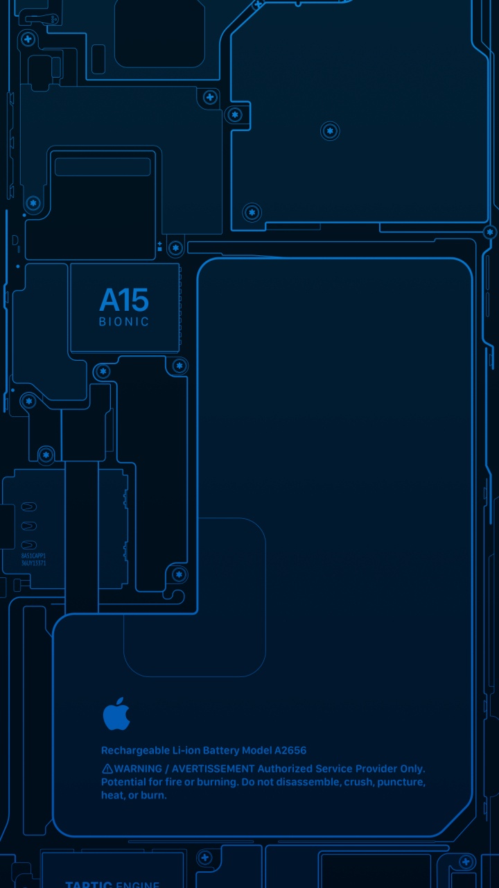 Apple, IPhone, un 15 Bionique, Parallels, Ingénierie. Wallpaper in 720x1280 Resolution
