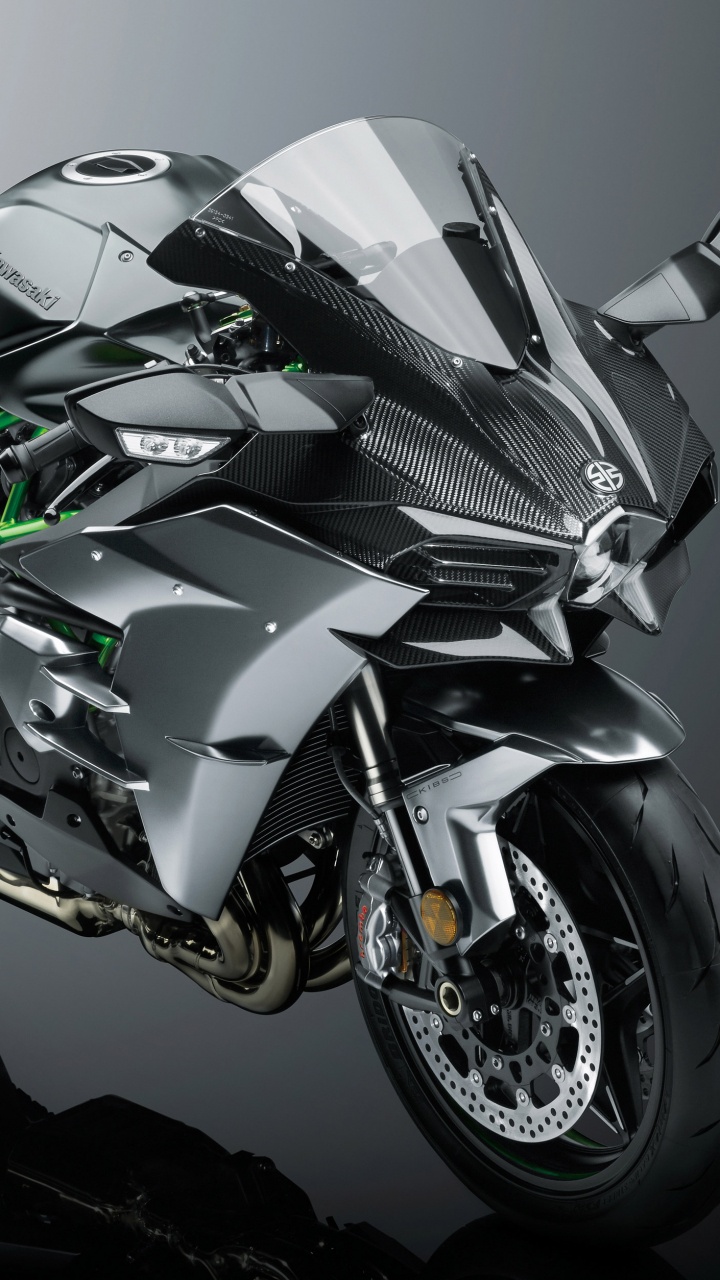 Black and Yellow Sports Bike. Wallpaper in 720x1280 Resolution