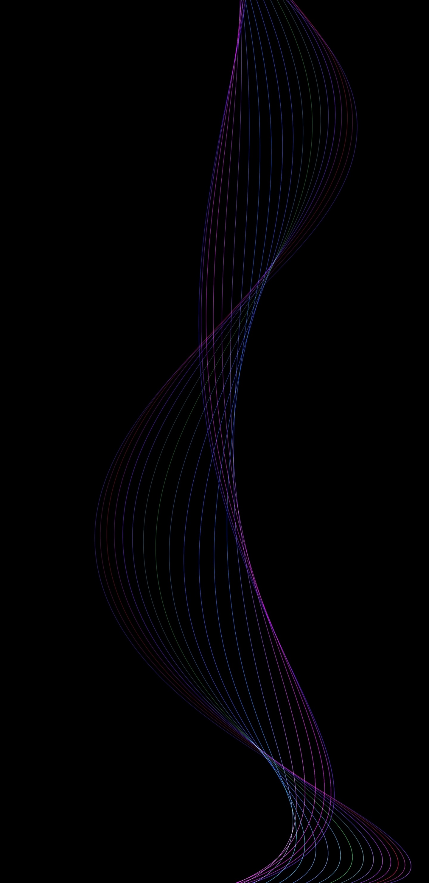 Purple Light in Dark Room. Wallpaper in 1440x2960 Resolution