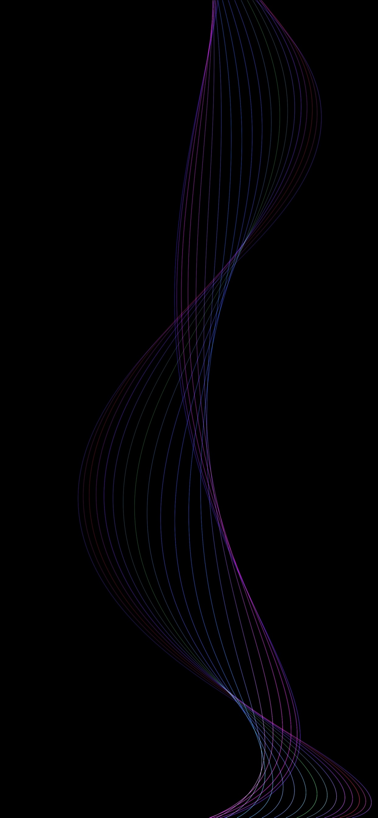 Luz Morada en Una Habitación Oscura. Wallpaper in 1242x2688 Resolution