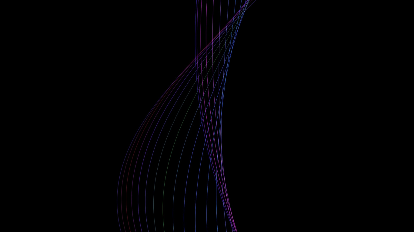 Lila Licht im Dunklen Raum. Wallpaper in 1366x768 Resolution