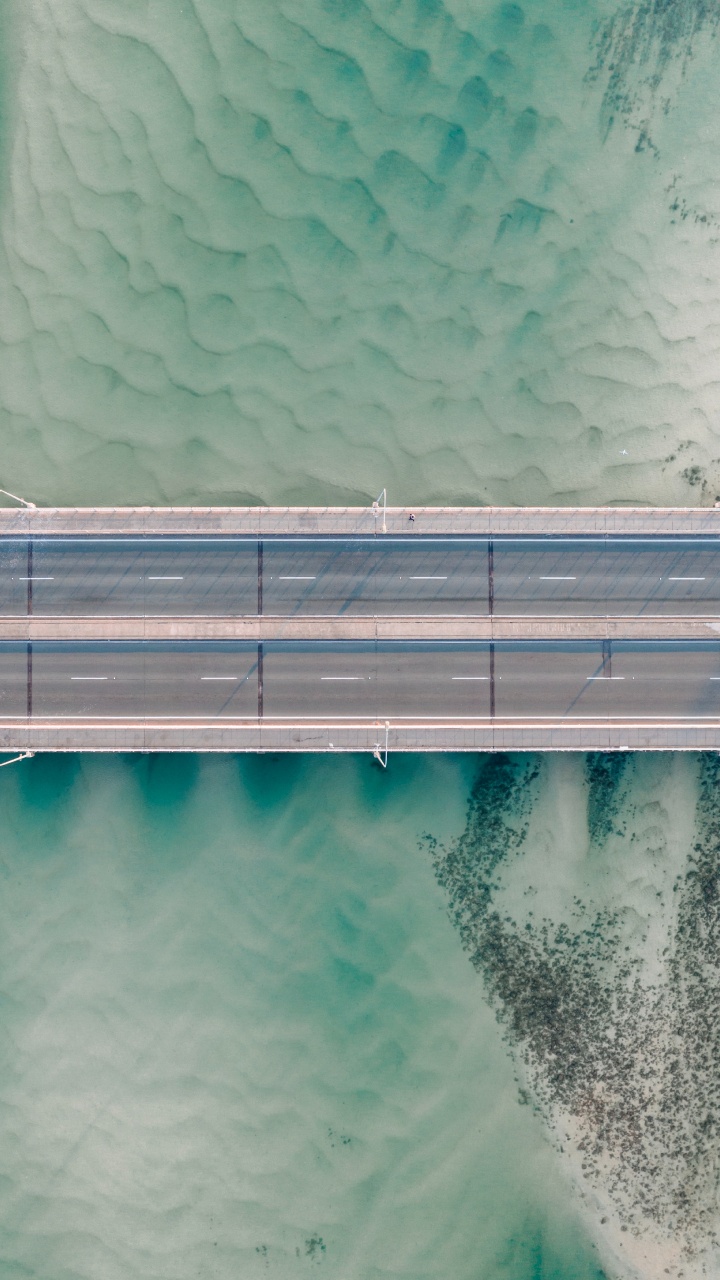 水上, 黑色和白色的, 绿色的, 建筑, Azure 壁纸 720x1280 允许