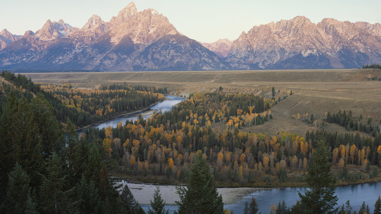 Árboles Verdes Cerca Del Lago Durante el Día. Wallpaper in 1280x720 Resolution