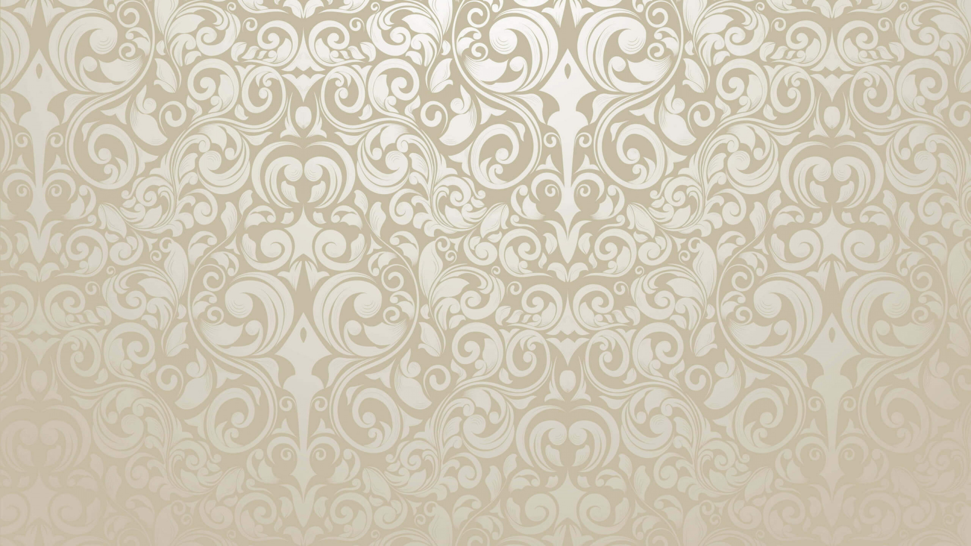 White and Brown Floral Textile. Wallpaper in 1920x1080 Resolution