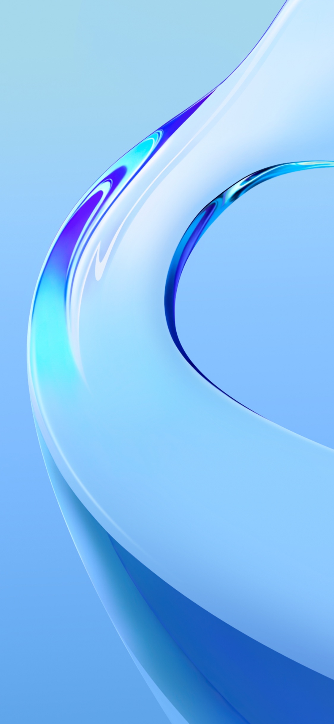 Smartphone, Blue, Azure, Cercle, la Vaisselle. Wallpaper in 1125x2436 Resolution