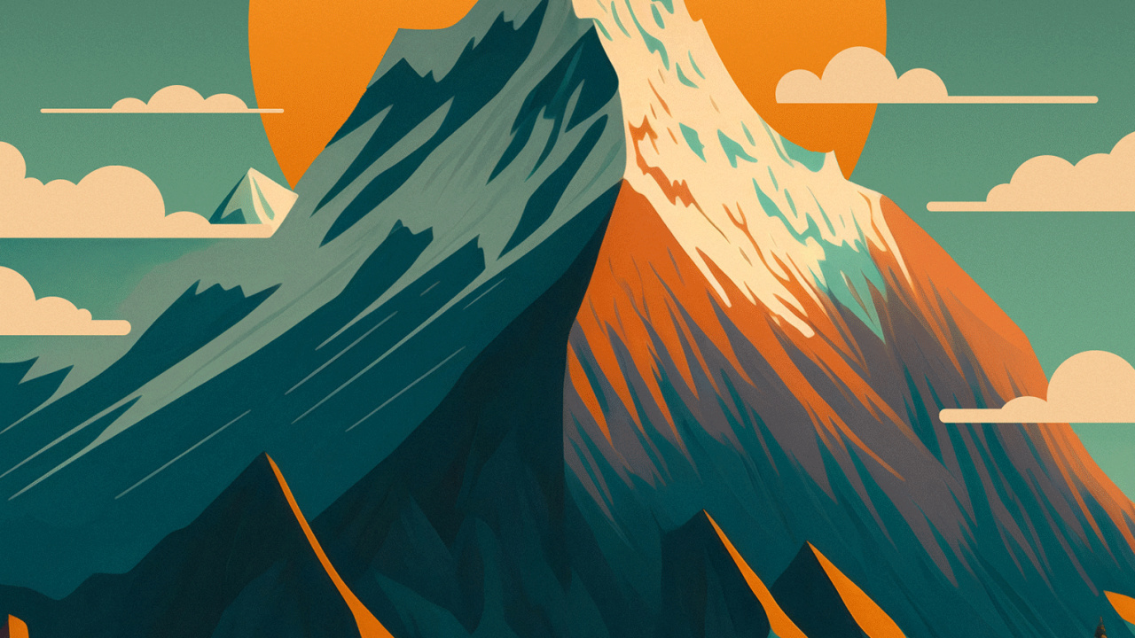 Gipfel, Kwgt Benutzerdefinierter Widget-Maker, Z.B, Nova Launcher Prime, Äpfeln. Wallpaper in 1280x720 Resolution