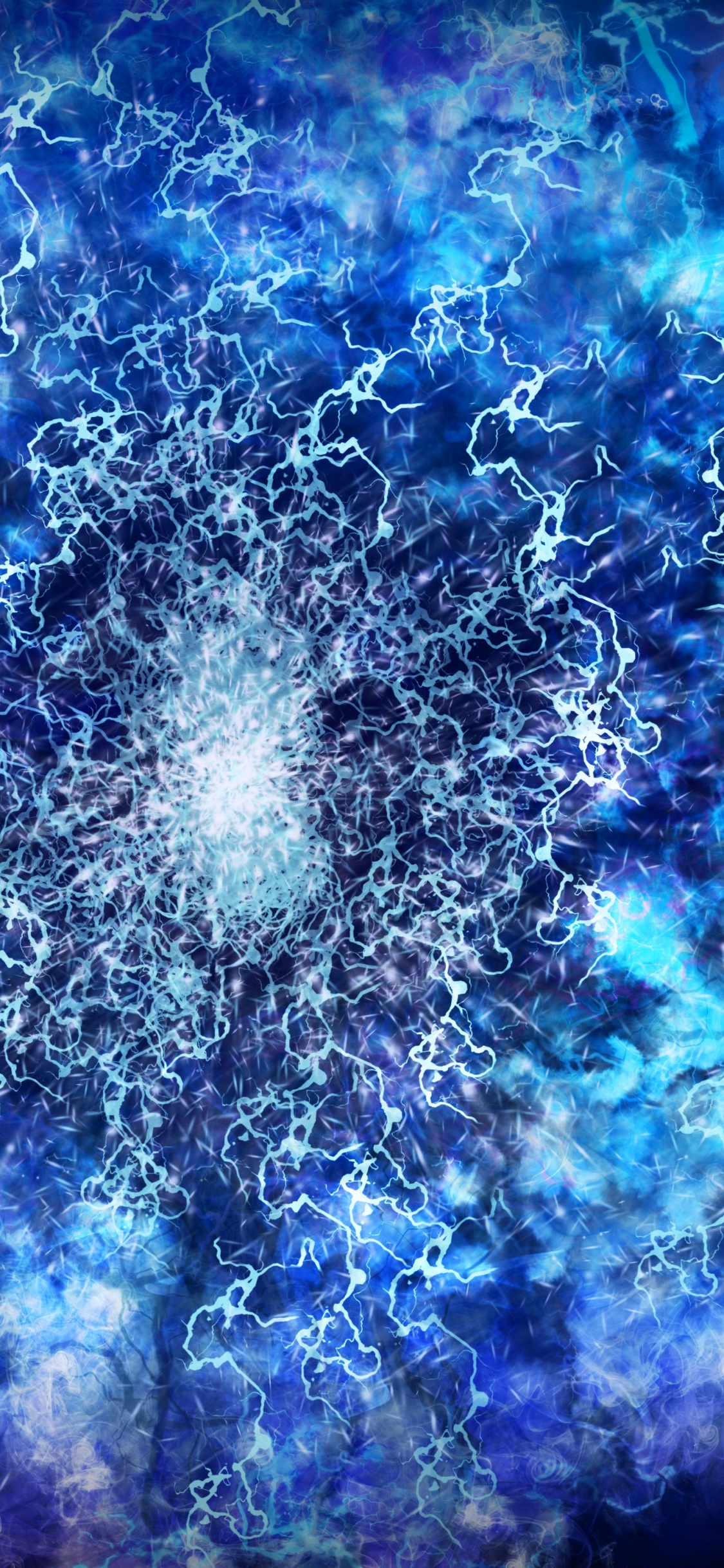 Peinture Abstraite Jaune Rouge et Noire. Wallpaper in 1125x2436 Resolution