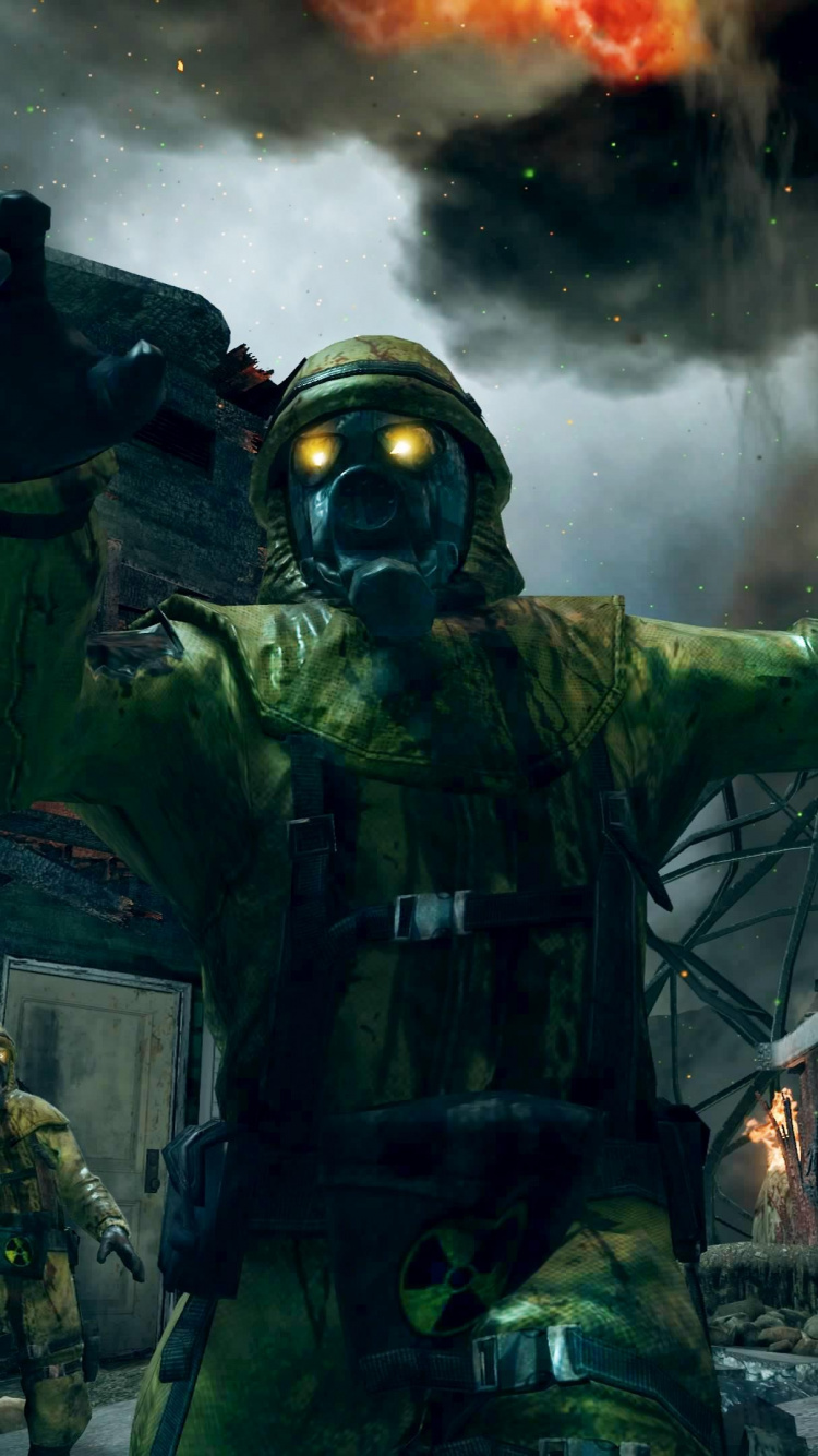 Call of Duty Black Ops Ii, Call of Duty Black Ops, Call of Duty Zombies, Treyarch, pc Game. Wallpaper in 750x1334 Resolution