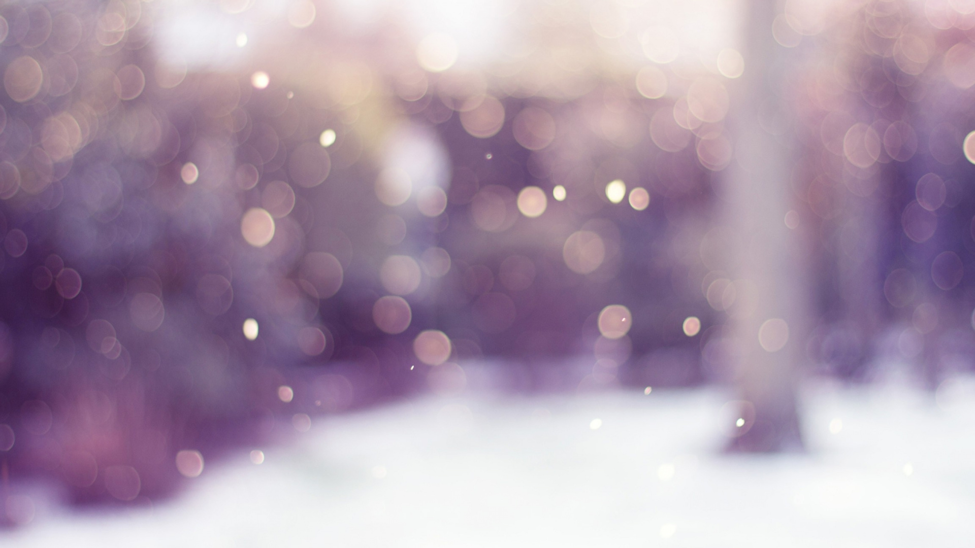 Neige, Hiver, Eau, Purple, Paysage Naturel. Wallpaper in 1920x1080 Resolution