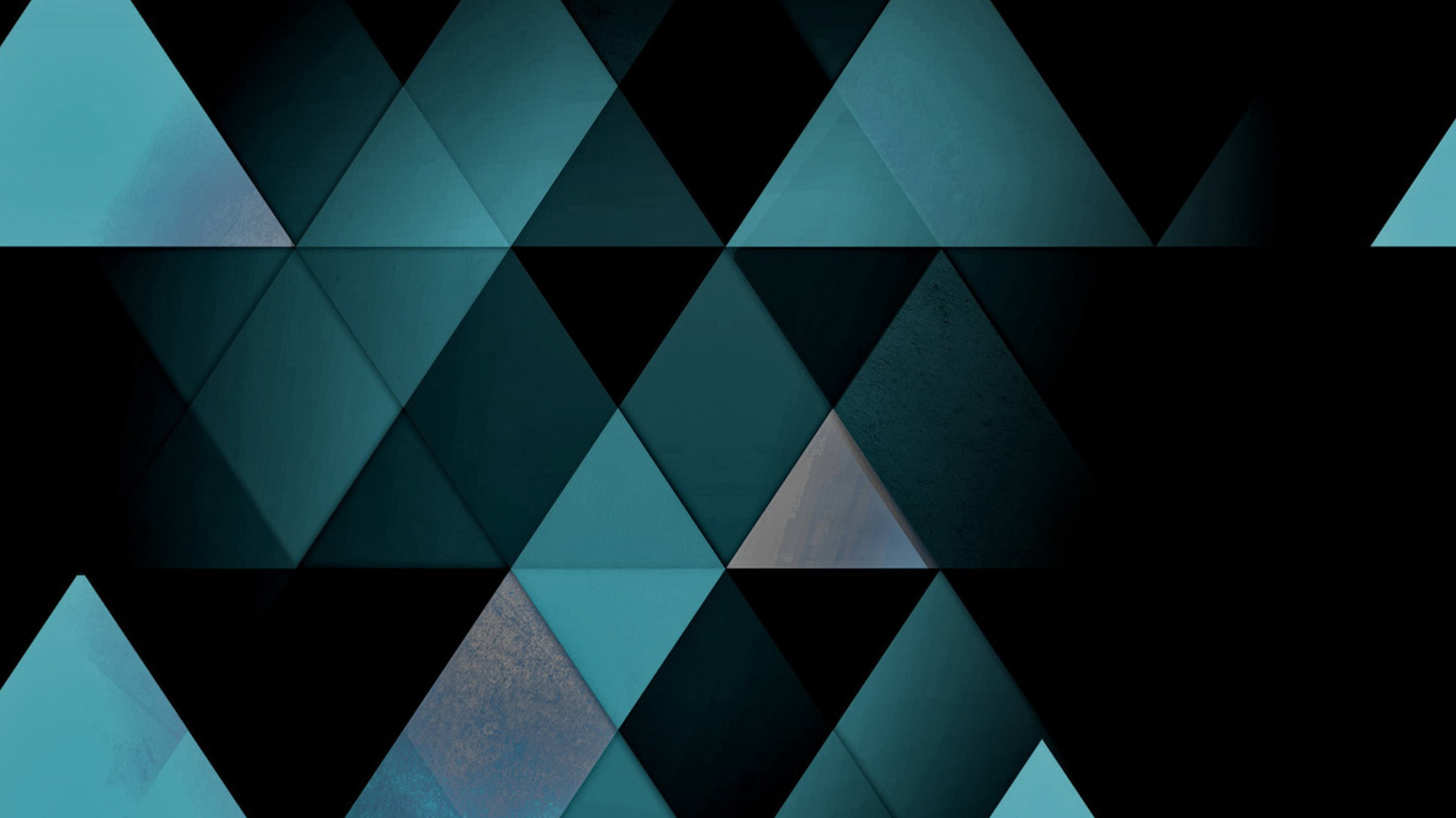 Damier Noir et Blanc. Wallpaper in 1366x768 Resolution