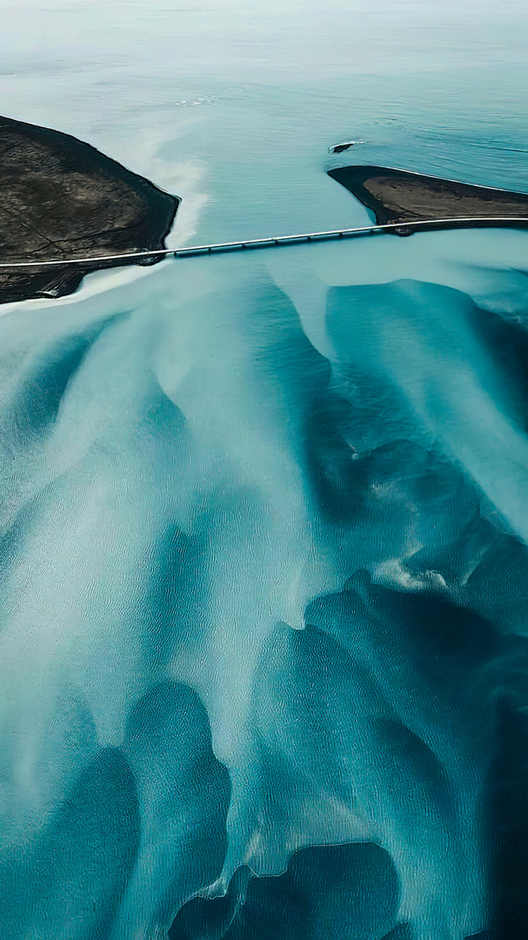 Mar, Agua, Azure, Paisaje Natural, Curso de Agua. Wallpaper in 750x1334 Resolution