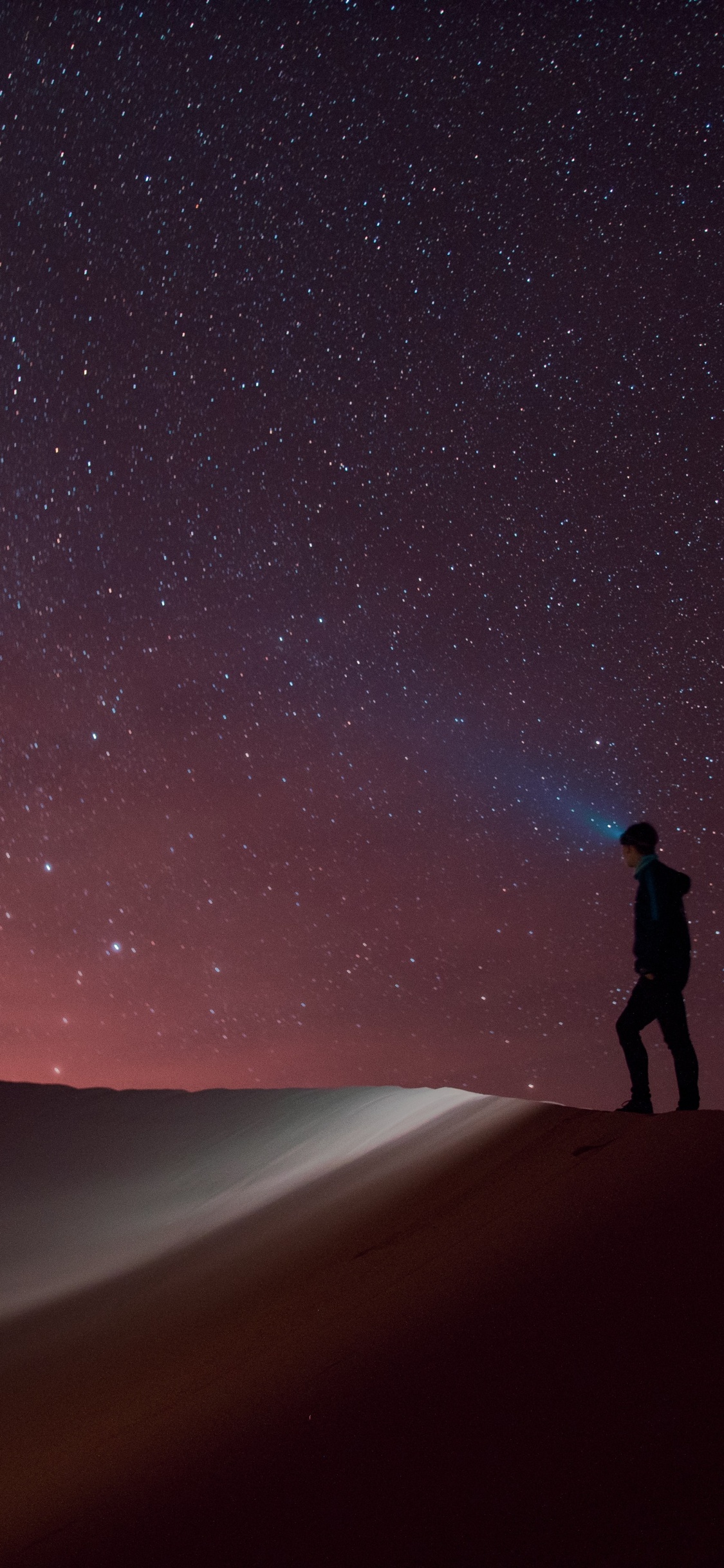 Nuit Dans le Désert, Désert du Sahara, Macaron, Désert Algérien, Lut Désert. Wallpaper in 1125x2436 Resolution