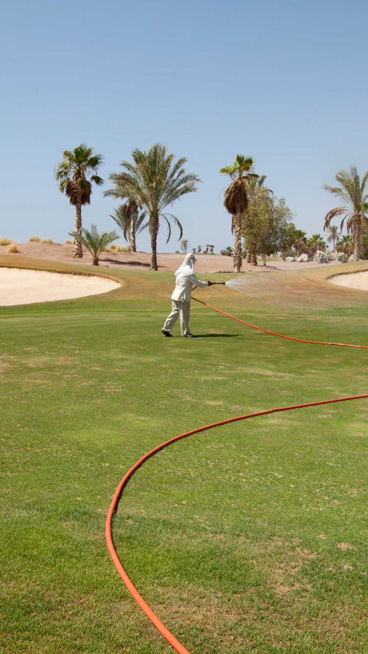 Hombre Con Camisa Blanca y Pantalones de Pie Sobre el Campo de Hierba Verde Durante el Día. Wallpaper in 720x1280 Resolution