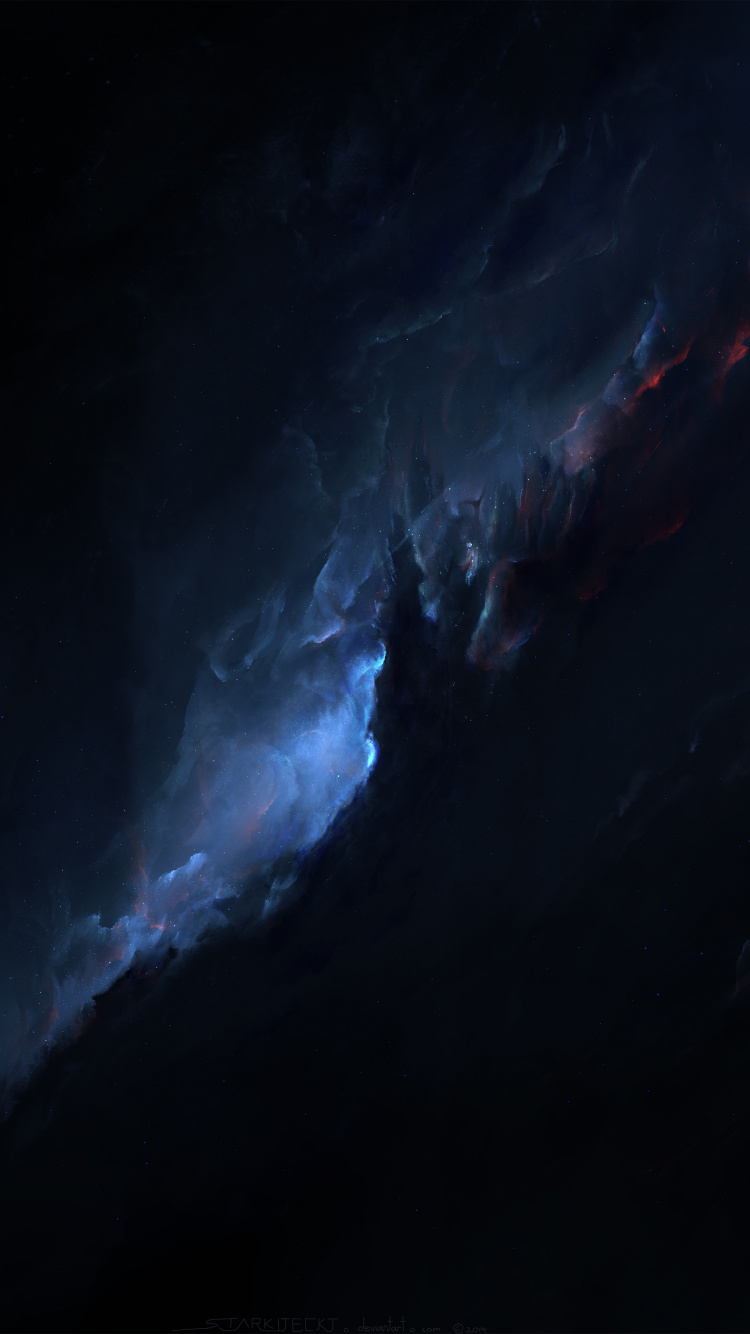 Pintura Abstracta en Blanco y Negro. Wallpaper in 750x1334 Resolution