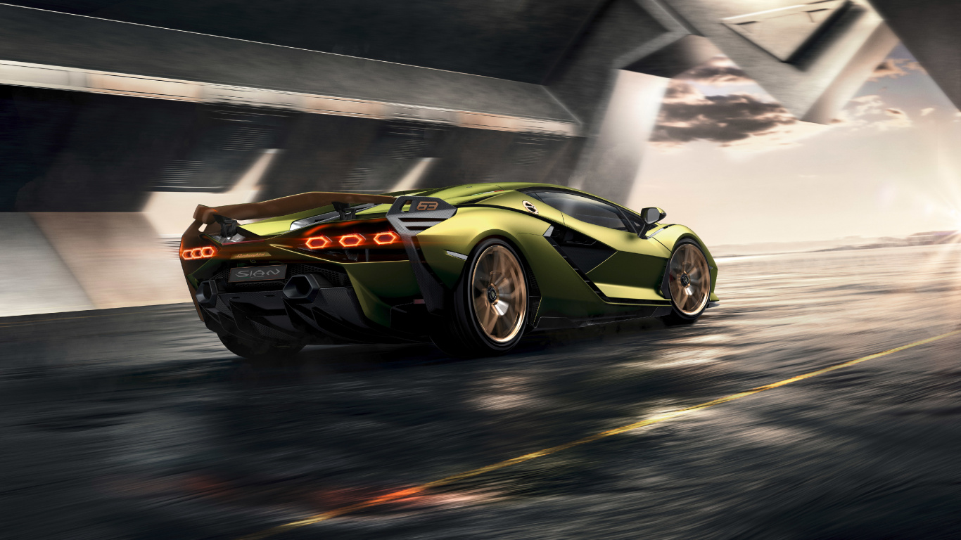 Lamborghini 2020 Sans, Lamborghini Sans FKP 37, Lamborghini, Lamborghini Huracan, Supercar. Wallpaper in 1366x768 Resolution