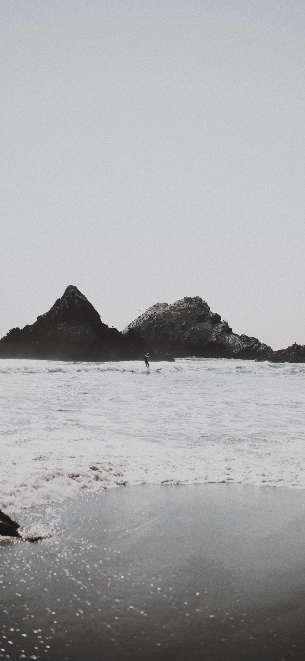 Strand, Meer, Ozean, Landzunge, Rock. Wallpaper in 1242x2688 Resolution