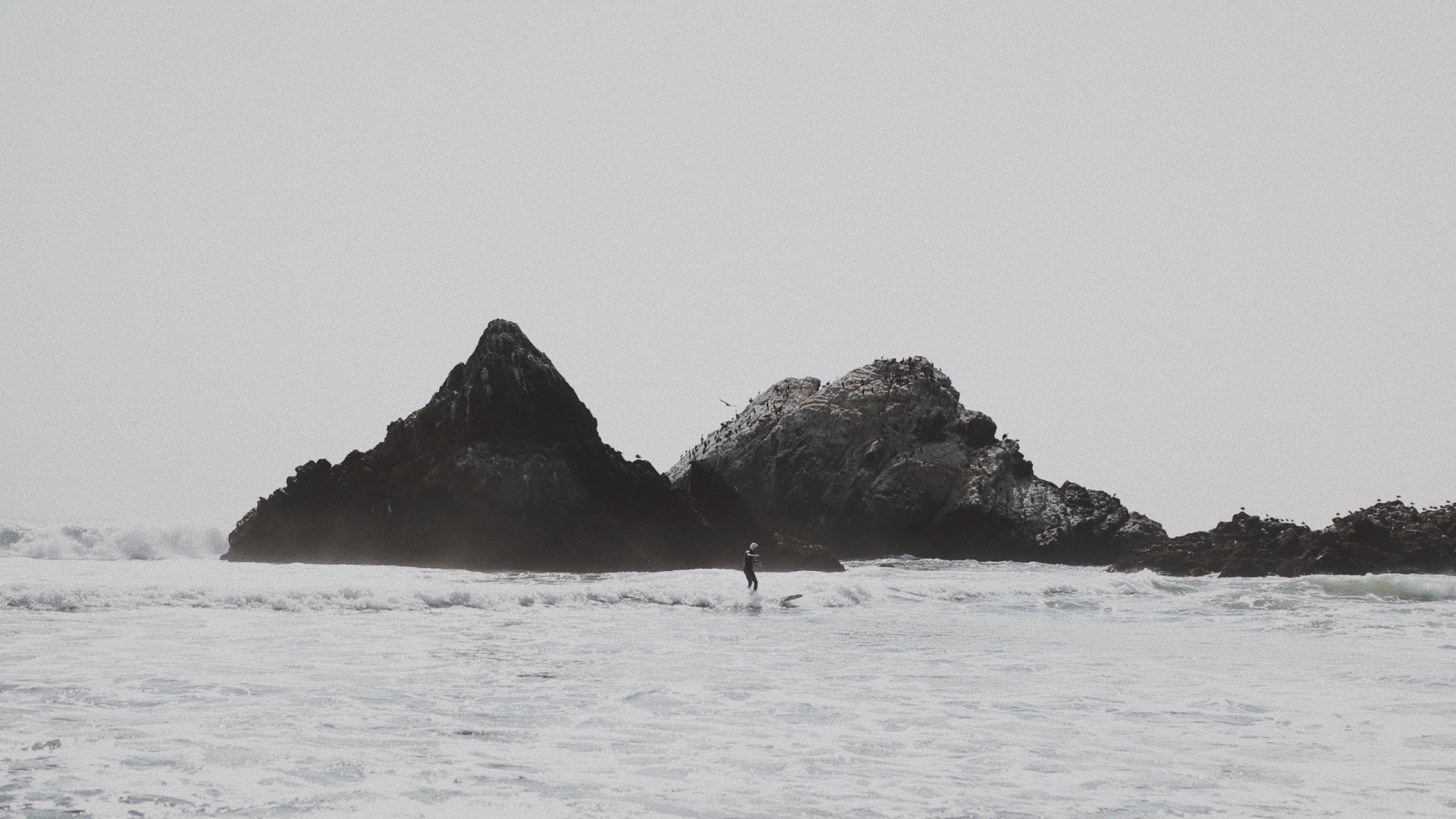 Strand, Meer, Ozean, Landzunge, Rock. Wallpaper in 1920x1080 Resolution