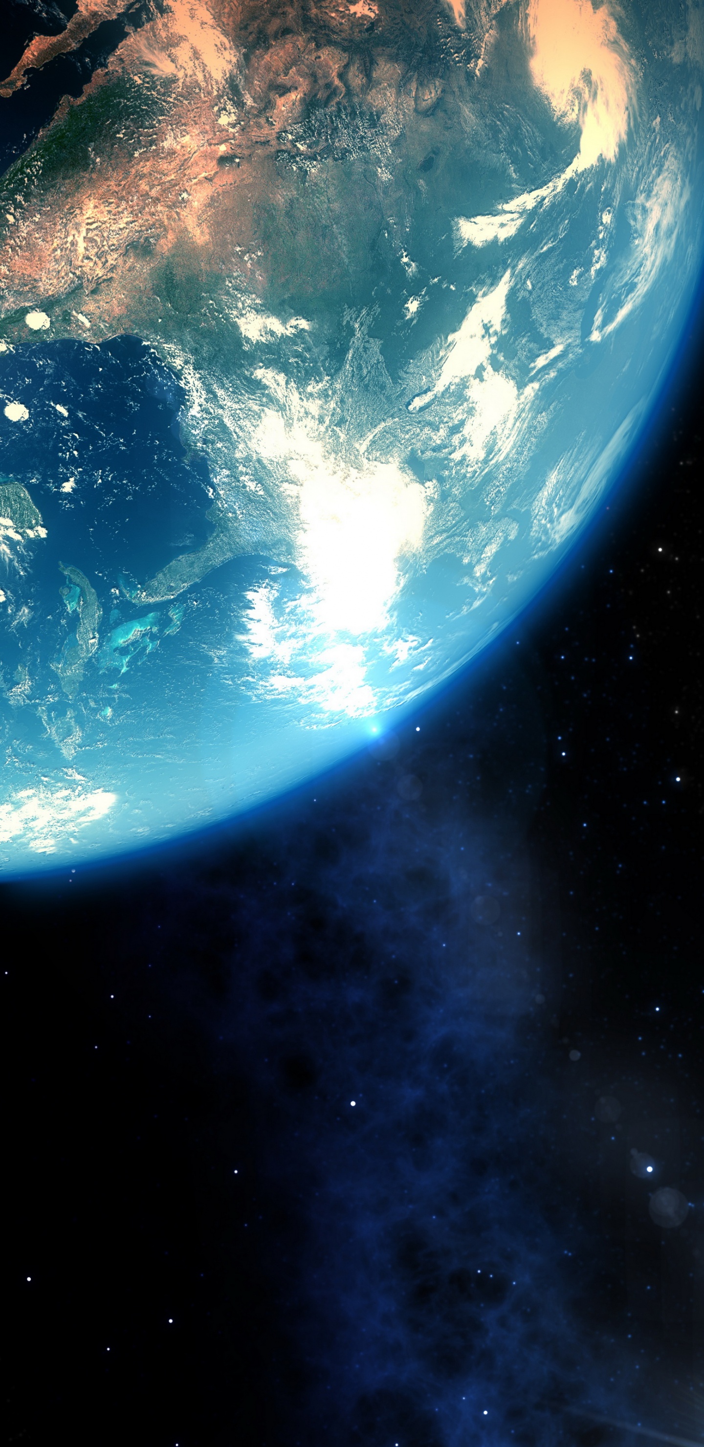 Planet, Earth, Atmosphere, World, Astronomical Object. Wallpaper in 1440x2960 Resolution