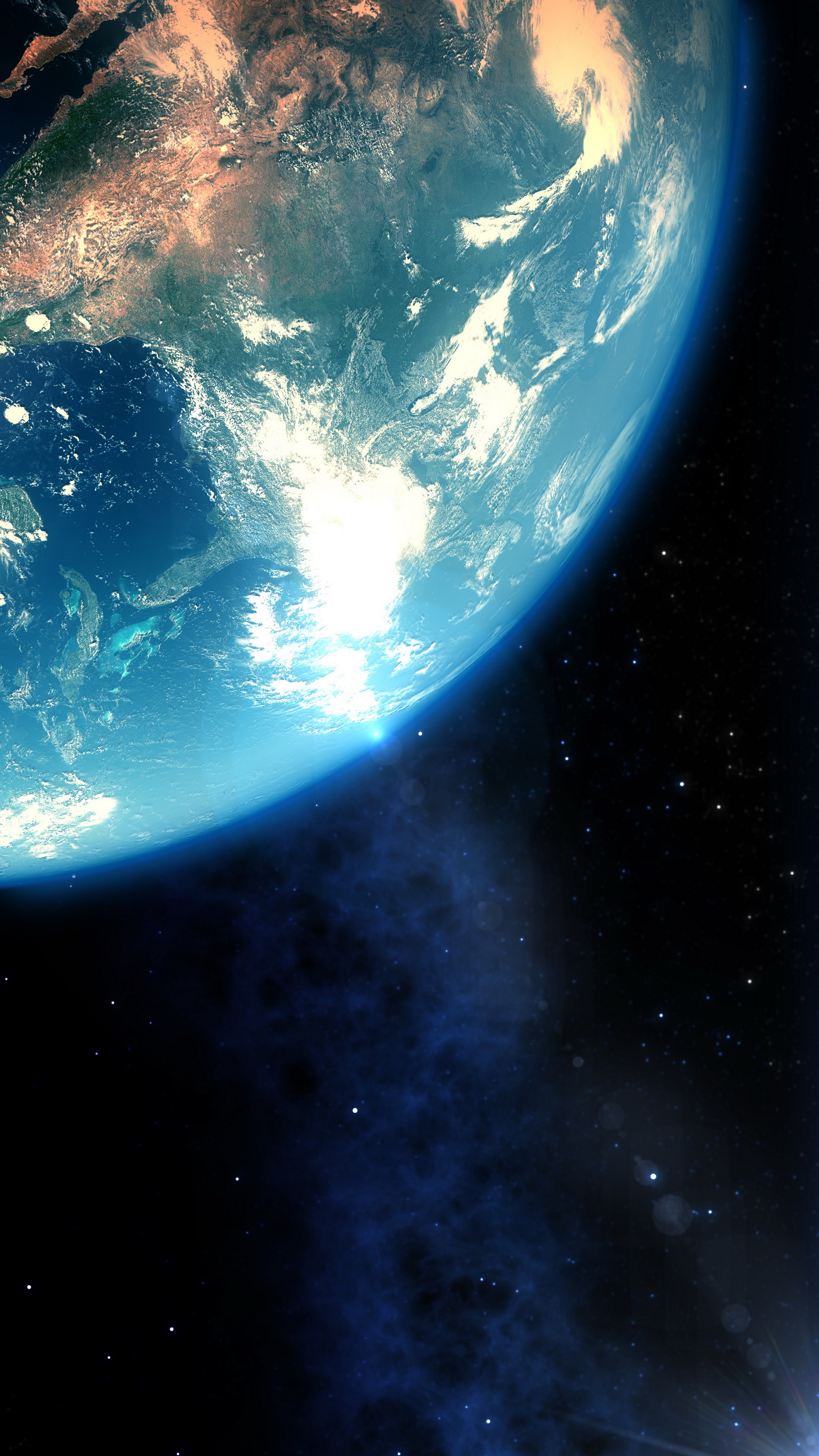 Wallpaper ID 324488  Earth From Space Phone Wallpaper Space Earth  Planet 1440x2880 free download