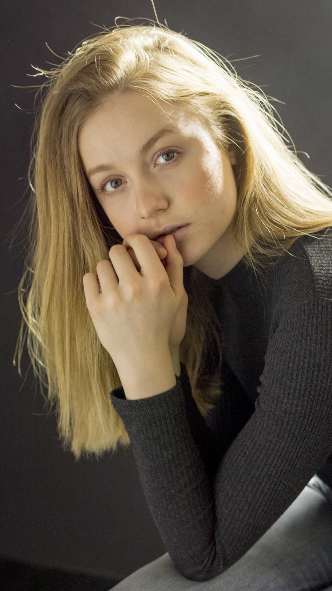 Blond, Hair, Long Hair, Brown Hair, Girl. Wallpaper in 1080x1920 Resolution