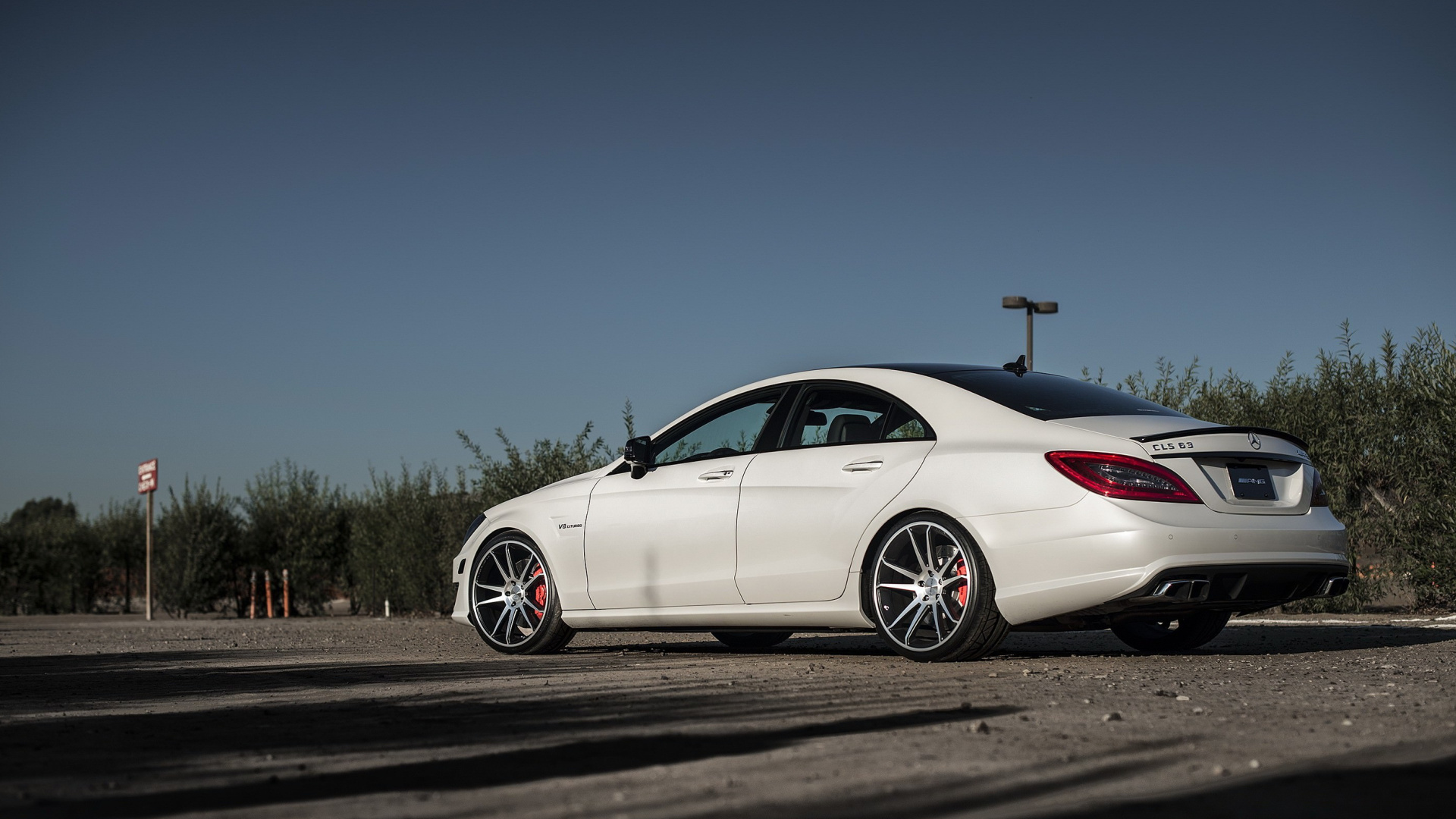 White Mercedes Benz Coupe on Road During Daytime. Wallpaper in 1920x1080 Resolution