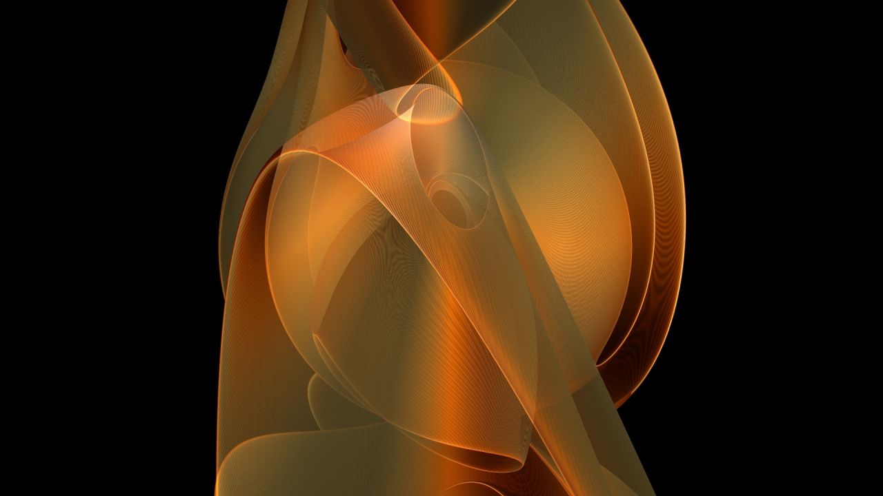 Braune Und Schwarze Abstrakte Abbildung. Wallpaper in 1280x720 Resolution