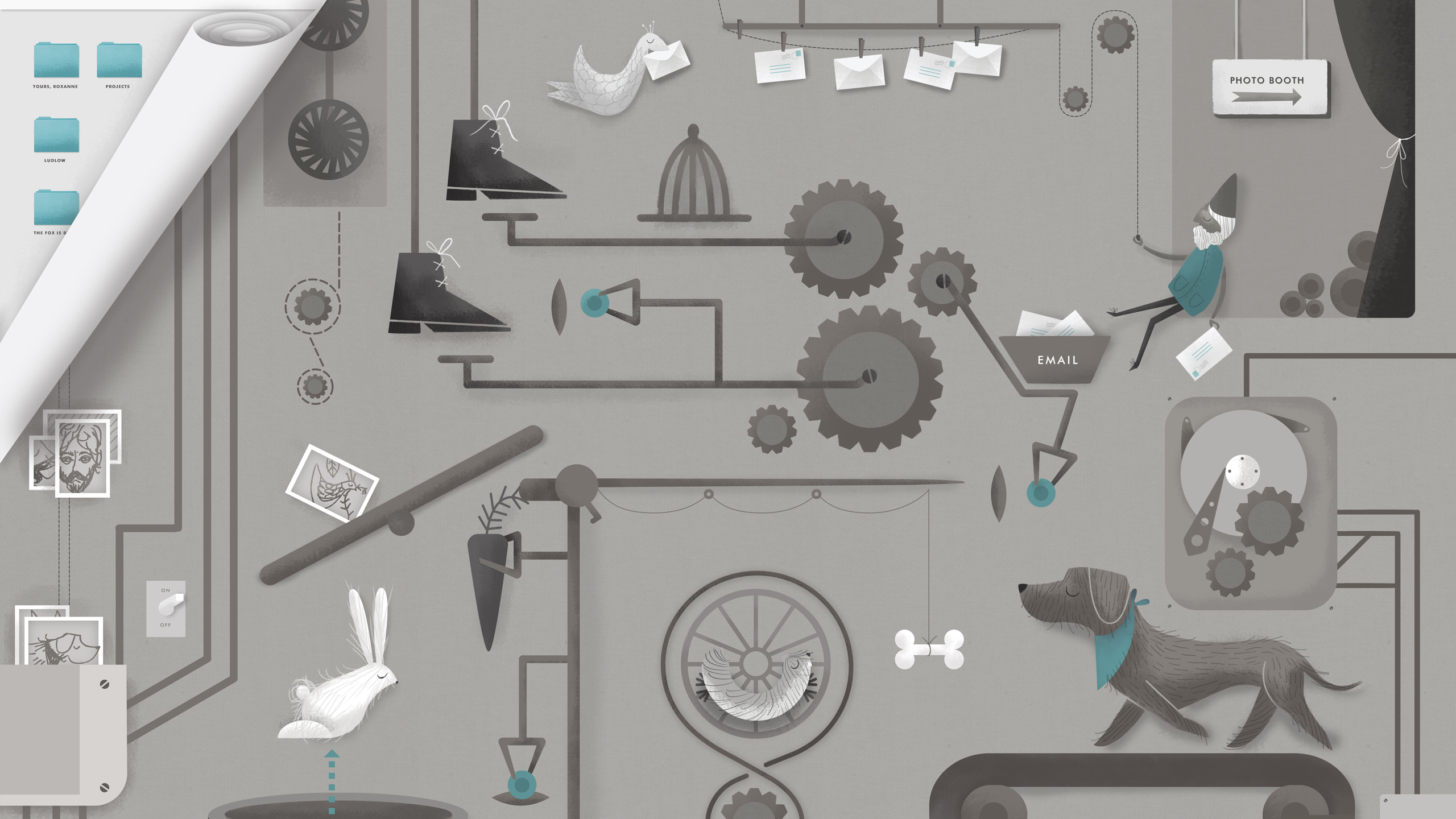 Décoration Murale Blanche et Verte. Wallpaper in 2560x1440 Resolution