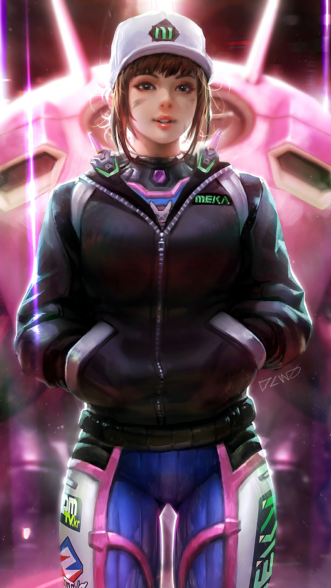 Zwei Kunst, Overwatch, Overwatch 2, Fan-Kunst, Kunst. Wallpaper in 1080x1920 Resolution
