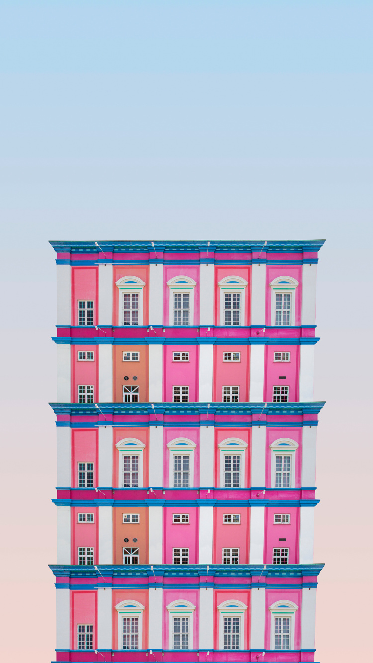 Schloss Theater, Gebäude, Rechteck, Fenster, Haus. Wallpaper in 750x1334 Resolution