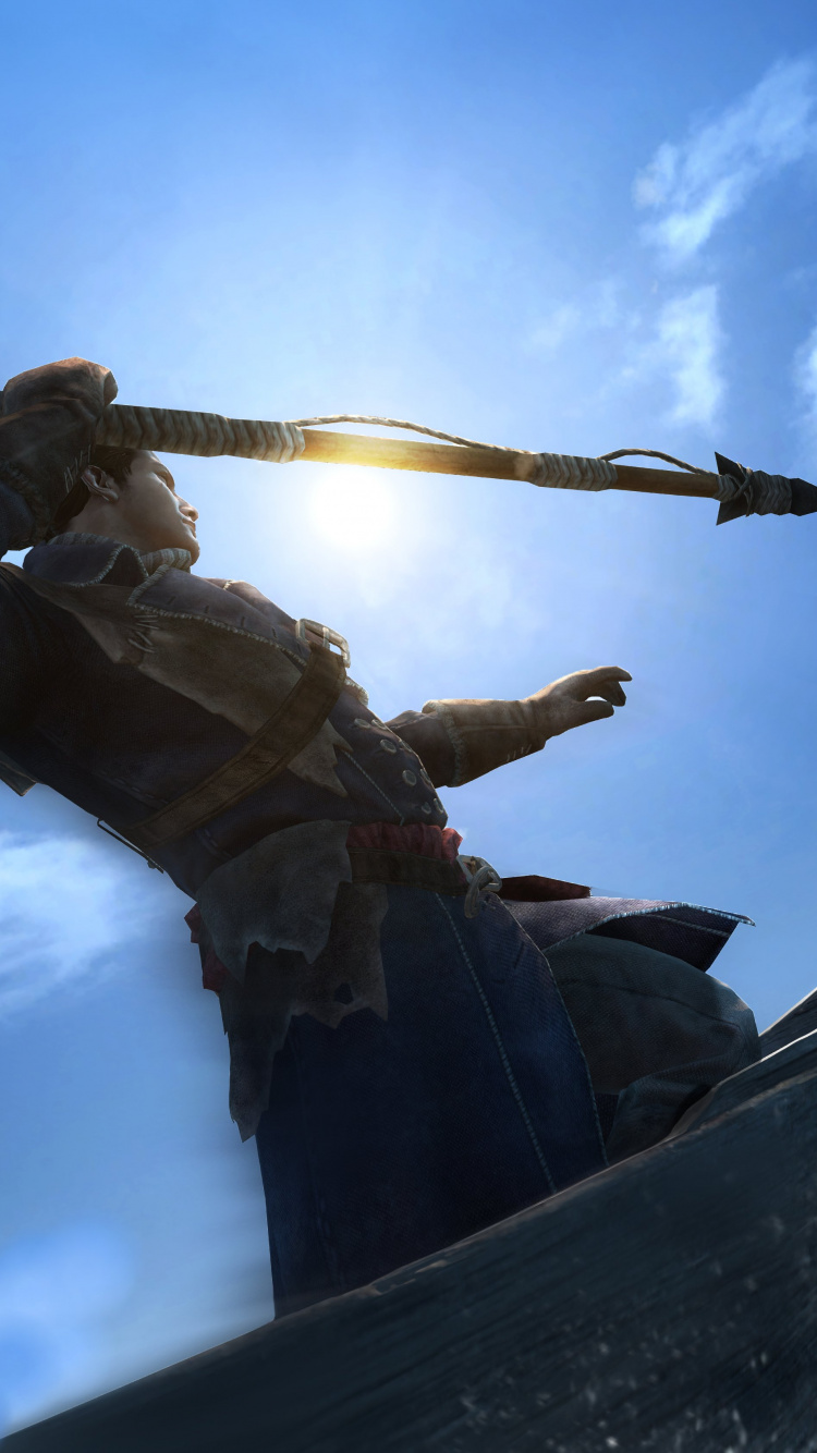 Assassins Creed Rogue, Ubisoft, Xbox 360, Montaña, Agua. Wallpaper in 750x1334 Resolution