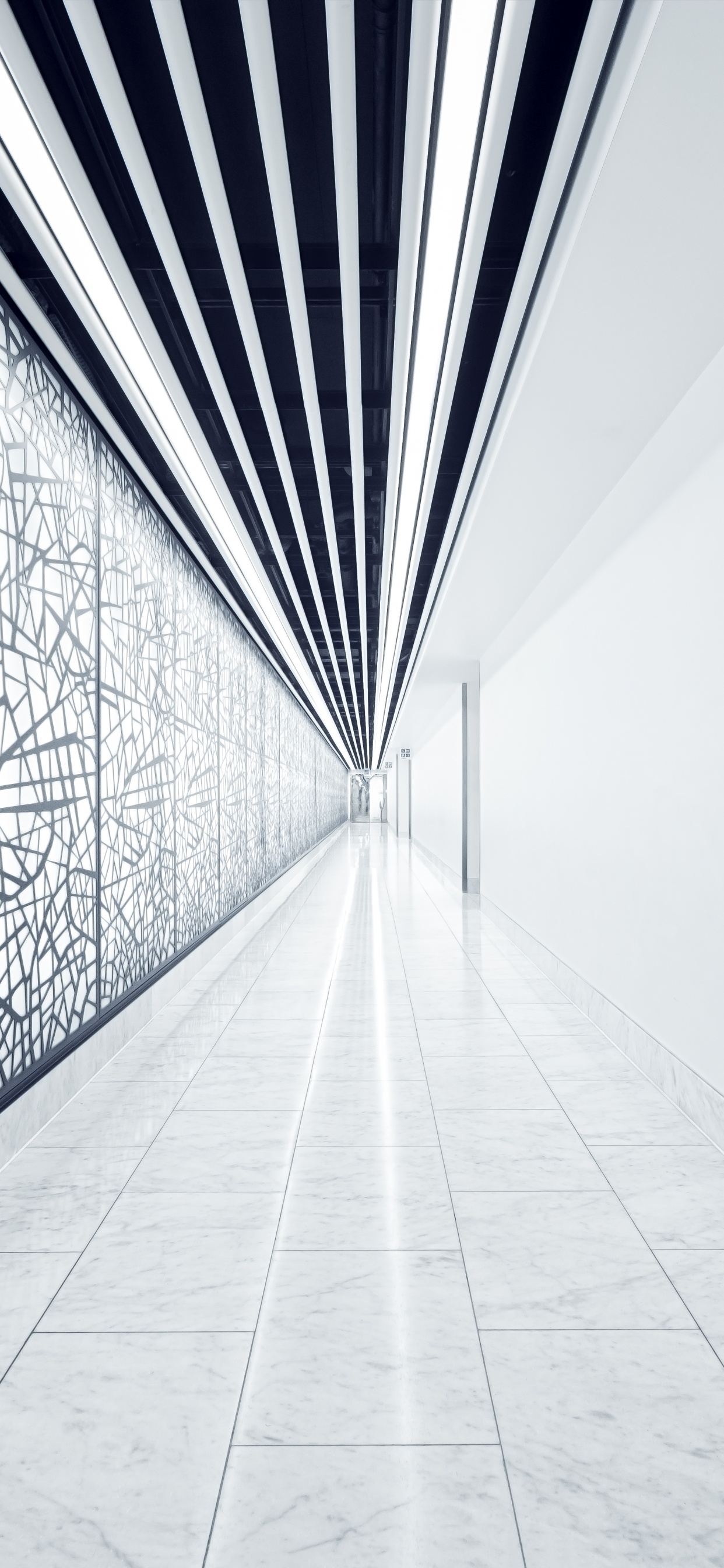 Cadre en Métal Blanc et Noir. Wallpaper in 1242x2688 Resolution