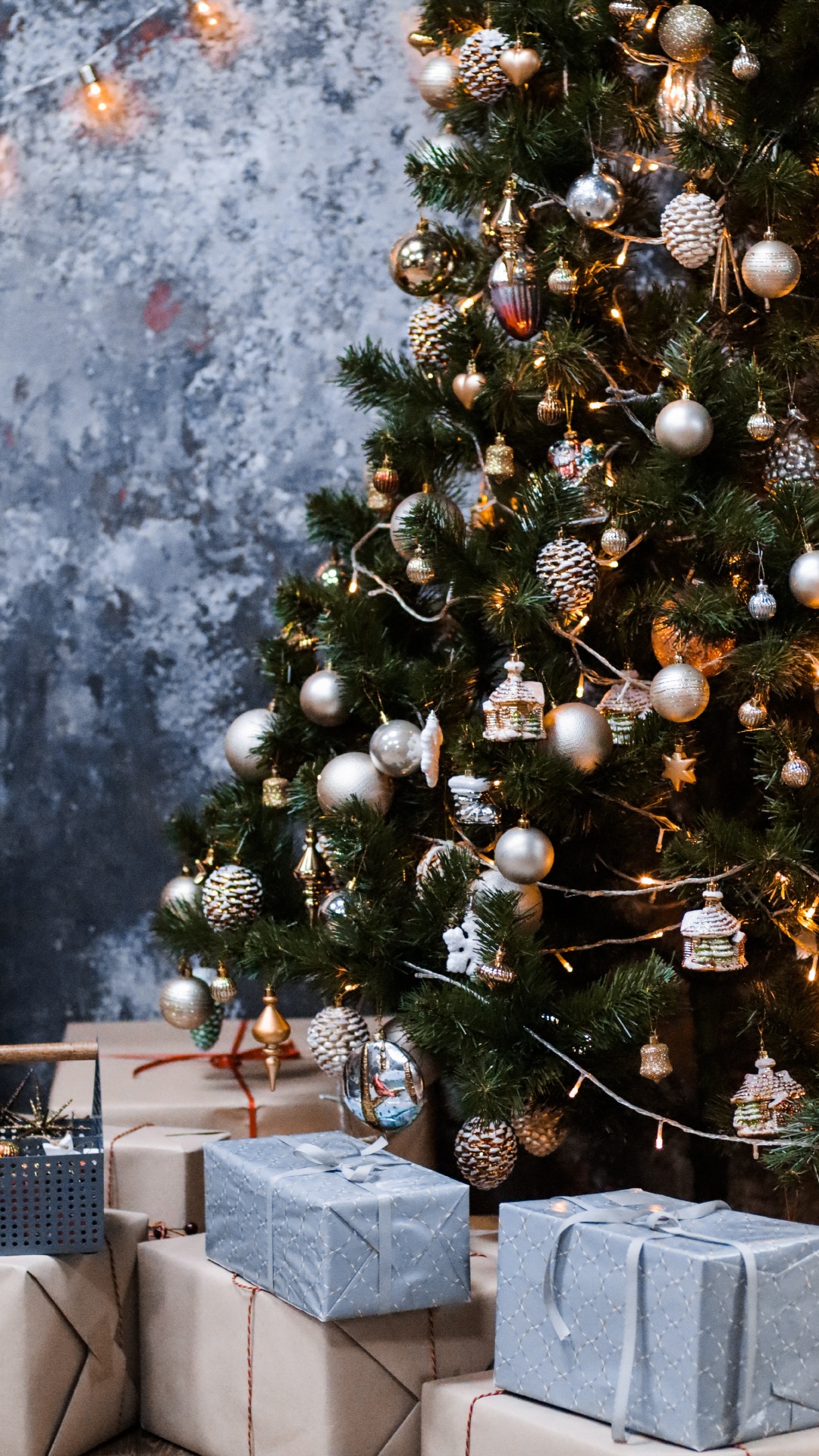 Weihnachtsdekoration, Innenarchitektur, Christmas Ornament, Zimmer, Heiligabend. Wallpaper in 1080x1920 Resolution