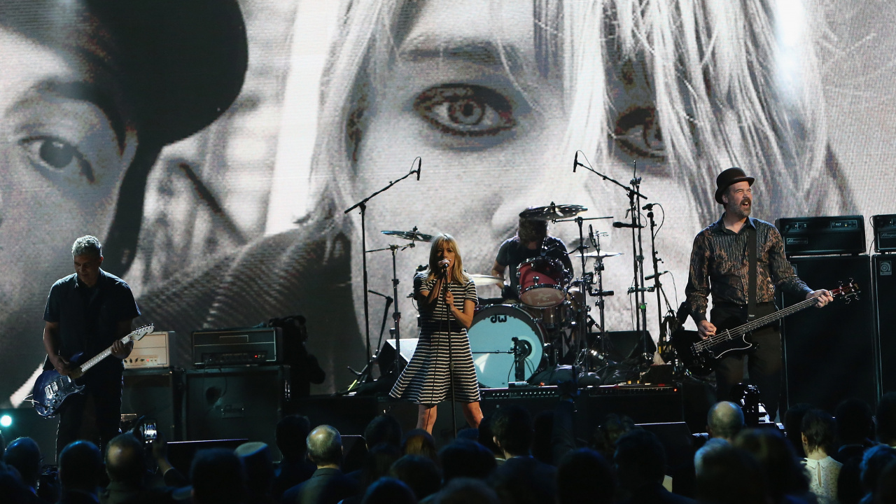 Concert de Rock, Grunge, Nirvana, Guitariste, Rock. Wallpaper in 1280x720 Resolution