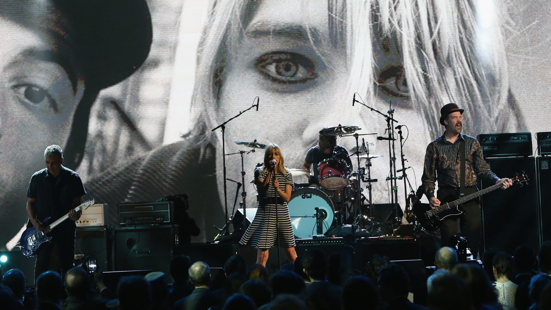 Concert de Rock, Grunge, Nirvana, Guitariste, Rock. Wallpaper in 1920x1080 Resolution