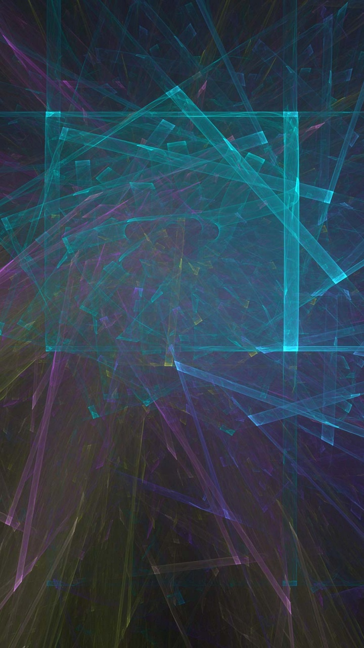 Ilustración Abstracta Azul y Blanco. Wallpaper in 720x1280 Resolution