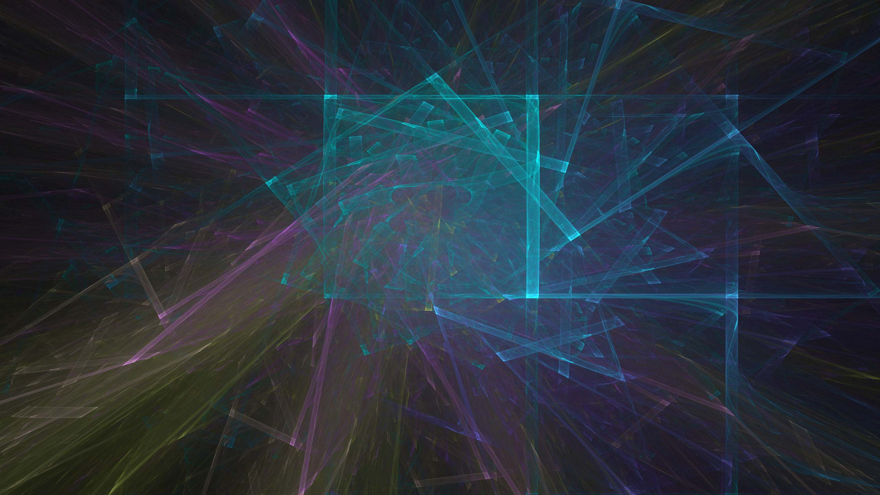 Blaue Und Weiße Abstrakte Abbildung. Wallpaper in 1280x720 Resolution