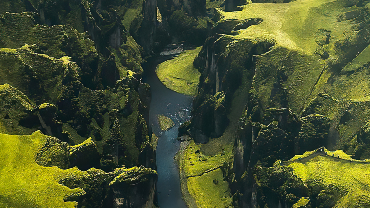 Cercle Arctique, Les Ressources en Eau, Paysage Naturel, Highland, Terrain. Wallpaper in 1280x720 Resolution