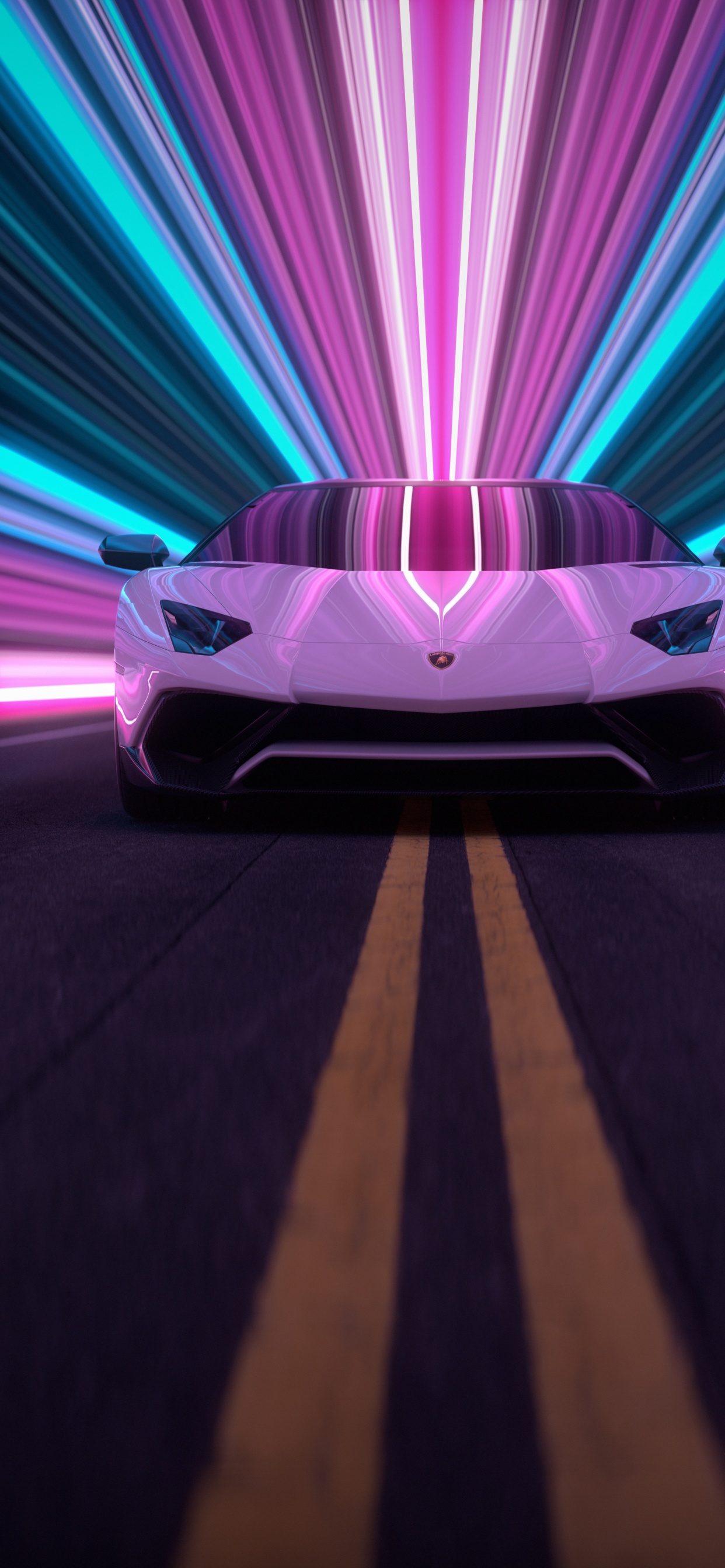 Lamborghini Aventador SV, Lamborghini, Car, Lamborghini Gallardo, Sportwagen. Wallpaper in 1242x2688 Resolution