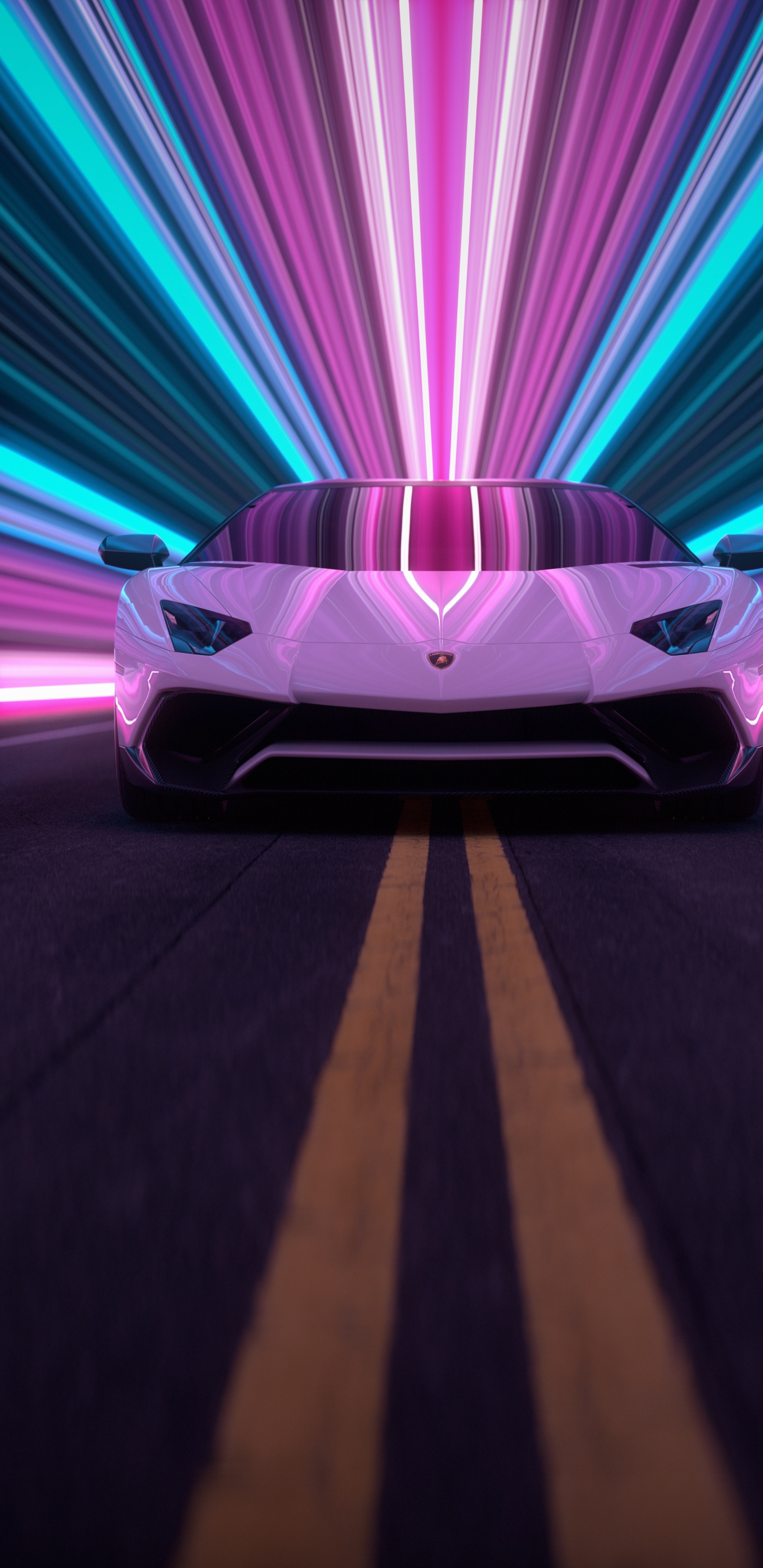 Lamborghini Aventador SV, Lamborghini, Car, Lamborghini Gallardo, Sportwagen. Wallpaper in 1440x2960 Resolution