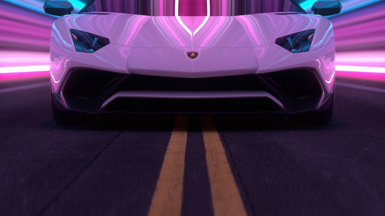 Lamborghini Aventador SV, Lamborghini, Cars, Lamborghini Gallardo, Sports Car. Wallpaper in 1280x720 Resolution