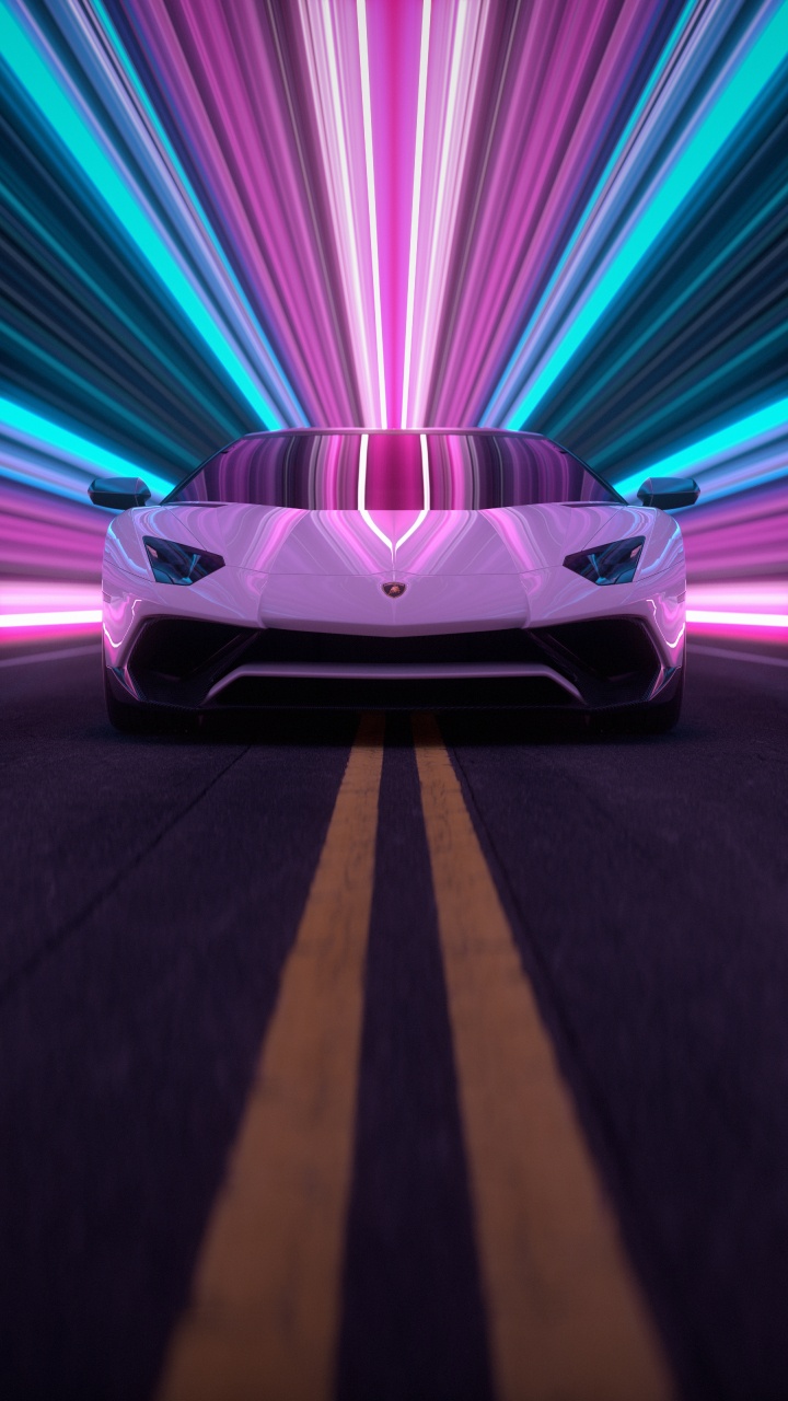 Lamborghini Aventador SV, Lamborghini, Cars, Lamborghini Gallardo, Sports Car. Wallpaper in 720x1280 Resolution