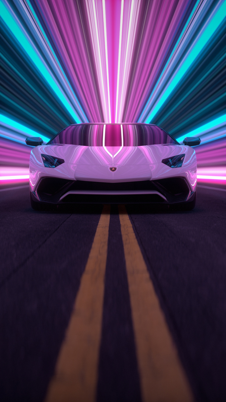 Lamborghini Aventador SV, Lamborghini, Cars, Lamborghini Gallardo, Sports Car. Wallpaper in 750x1334 Resolution
