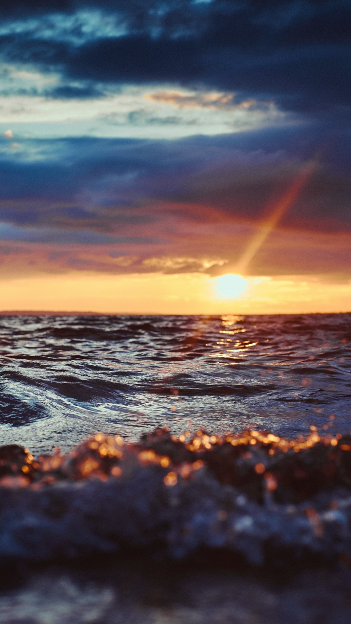 Horizon, Germany, Landscape, Water, Cloud. Wallpaper in 720x1280 Resolution