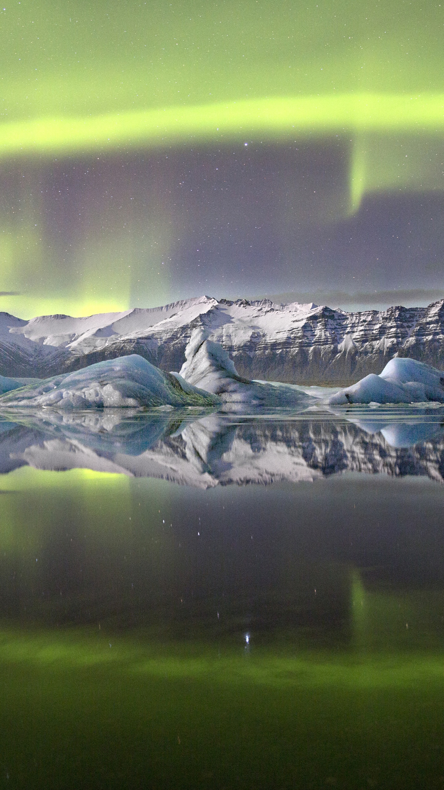 性质, 反射, 气氛, 水道, 天空 壁纸 1440x2560 允许