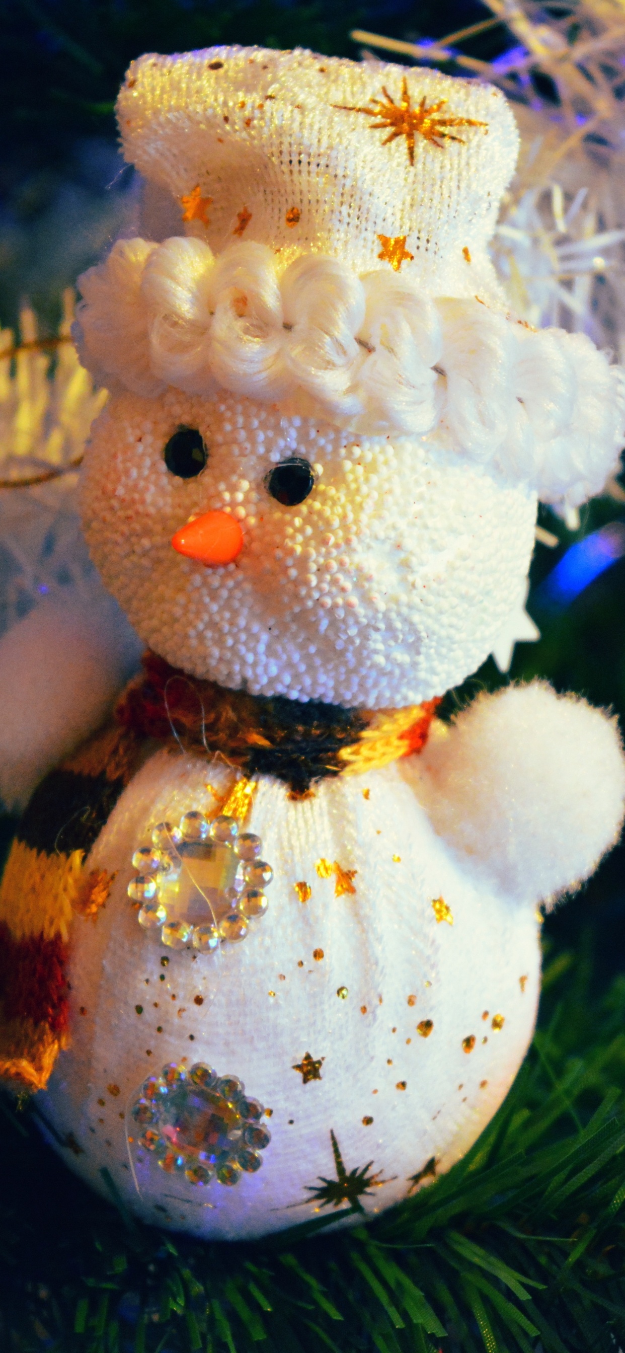 Ornement de Noël, Décoration de Noël, Le Jour De Noël, Arbre de Noël, Bonhomme. Wallpaper in 1242x2688 Resolution